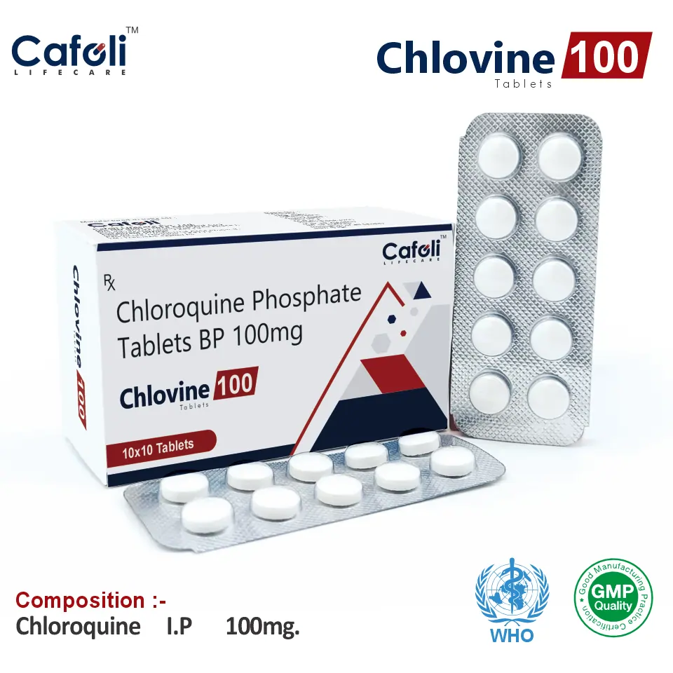 Chloroquine 100mg Tablet Packaging